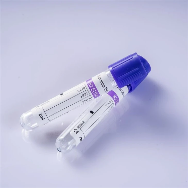 EDTA K2/K3 Vacuum Blood Collection Tube PET Or Glass