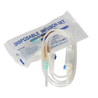 Vienkartinis infuzinis rinkinys Luer Lock Y tipo